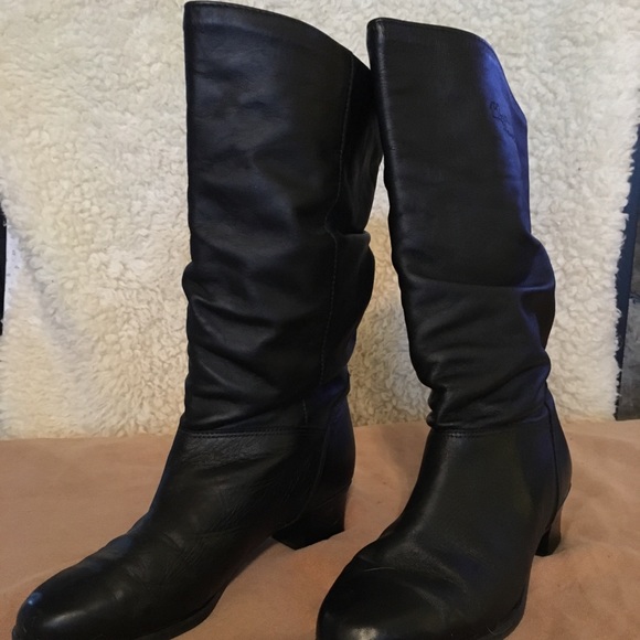 dressy low heel boots